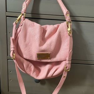 Baby pink Marc Jacobs hobo purse